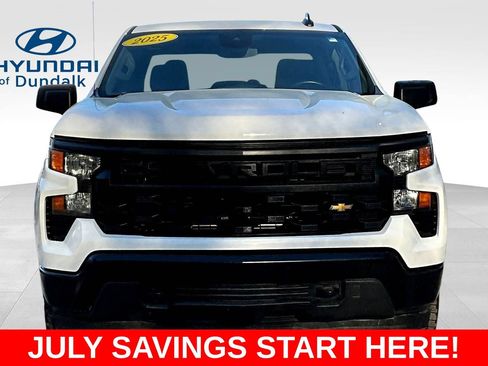 Used 2025 Chevrolet Silverado 1500 W/T w/ WT Value Package AWD/4WD image 2