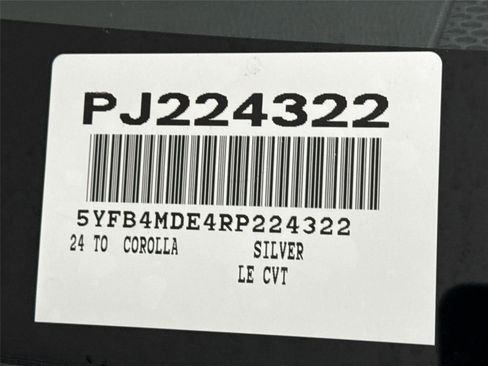 Certified 2024 Toyota Corolla LE FWD image 42