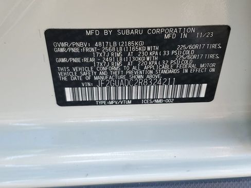 Used 2024 Subaru Crosstrek 2.0i Premium AWD/4WD image 30