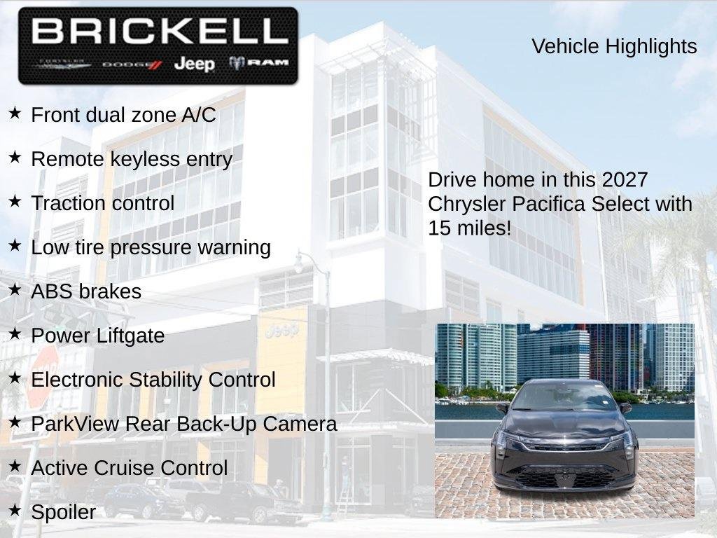 New 2027 Chrysler Pacifica Select FWD image 15