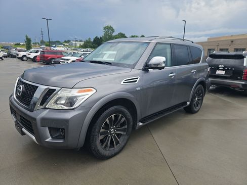 Used 2017 Nissan Armada Platinum w/ Captain Seat Package AWD/4WD image 2