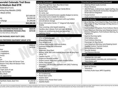 Used 2024 Chevrolet Colorado Trail Boss w/ Advanced Trailering Package