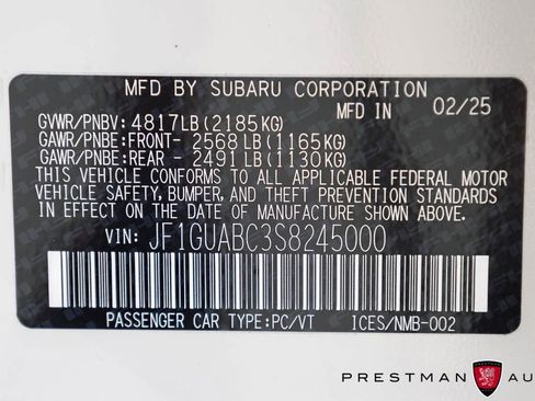 Used 2025 Subaru Impreza 2.0i AWD/4WD image 28