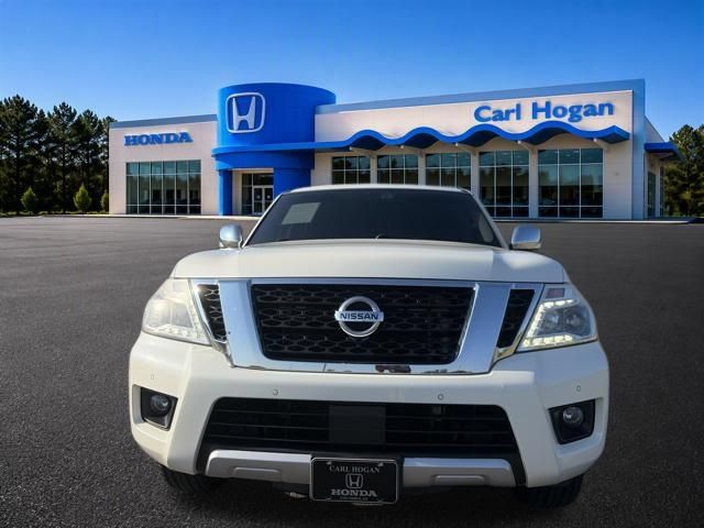 Used 2018 Nissan Armada Platinum w/ Interior Lighting Package RWD image 14