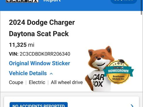 Used 2024 Dodge Charger Daytona Scat Pack w/ Plus Group AWD/4WD image 5