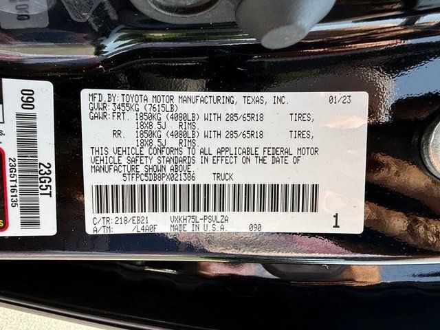 Used 2023 Toyota Tundra TRD Pro AWD/4WD image 36
