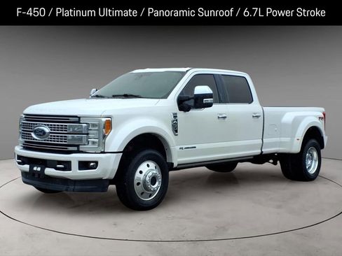 Used 2017 Ford F450 Platinum w/ Platinum Ultimate Package AWD/4WD image 1