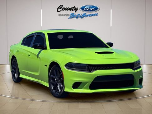 Used 2023 Dodge Charger R/T w/ Blacktop Package RWD image 1