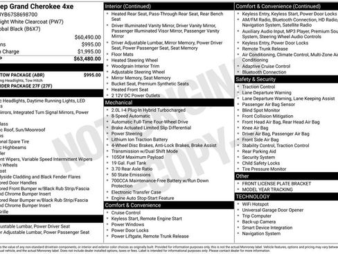 New 2025 Jeep Grand Cherokee Limited 4xe w/ Trailer Tow Package image 3
