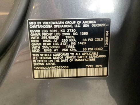 Used 2021 Volkswagen Atlas SE AWD/4WD image 21