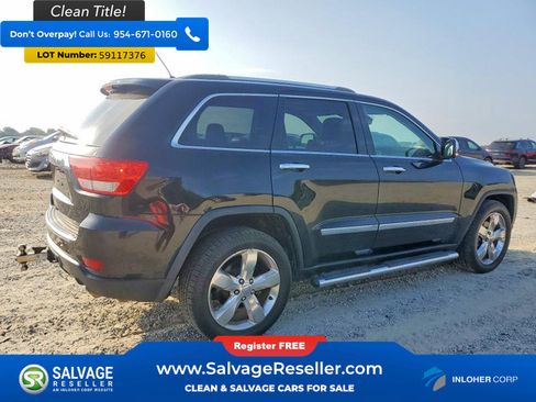 Used 2012 Jeep Grand Cherokee Overland Summit RWD image 4