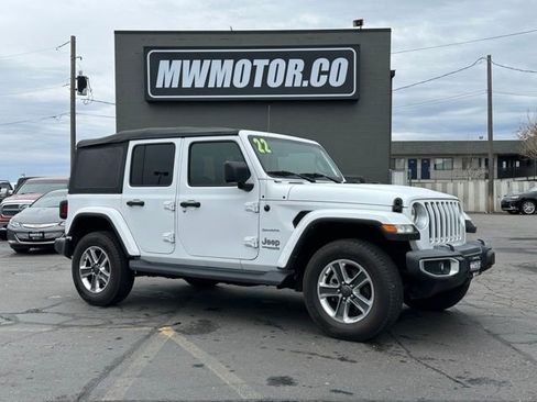 Used 2022 Jeep Wrangler Unlimited Sahara image 1