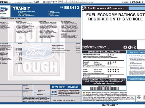 Used 2020 Ford Transit 350 XL RWD image 29