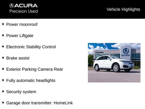 Certified 2018 Acura RDX AWD image 13