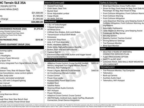 Used 2023 GMC Terrain SLE w/ Driver Convenience Package AWD/4WD image 27