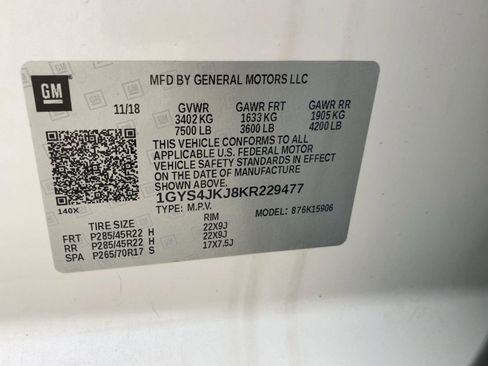 Used 2019 Cadillac Escalade ESV Premium Luxury image 20