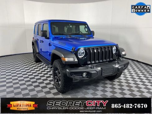 Used 2022 Jeep Wrangler Unlimited Sport image 1