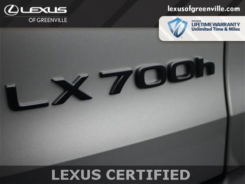 Certified 2025 Lexus LX 700h Luxury image 10