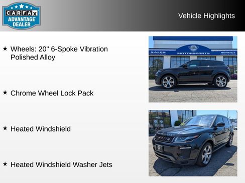 Used 2017 Land Rover Range Rover Evoque HSE Dynamic AWD/4WD image 8