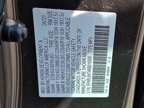 Used 2022 Honda Odyssey EX-L image 23