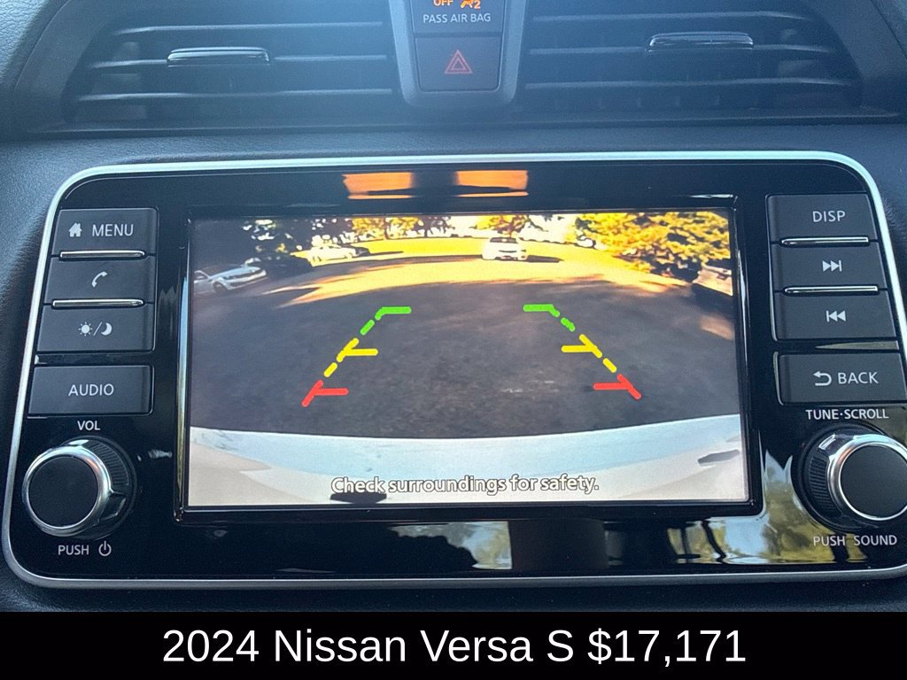 Used 2024 Nissan Versa S w/ Trunk Package FWD image 25