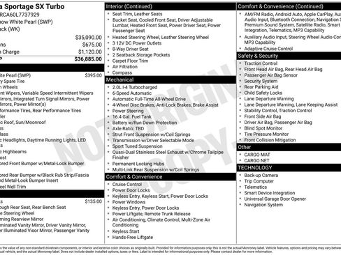 Used 2020 Kia Sportage SX image 23