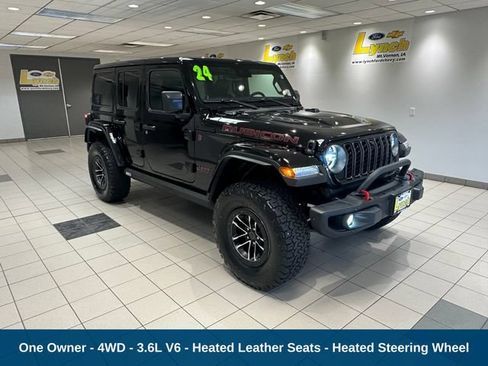Used 2024 Jeep Wrangler Unlimited Rubicon AWD/4WD image 1