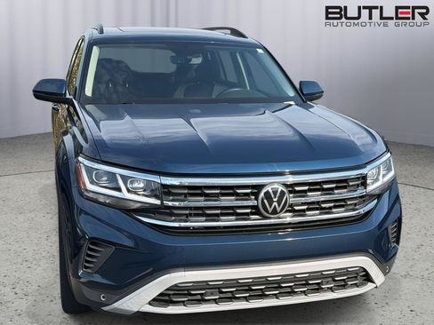 Used 2021 Volkswagen Atlas SE w/ Panoramic Sunroof Package FWD image 5