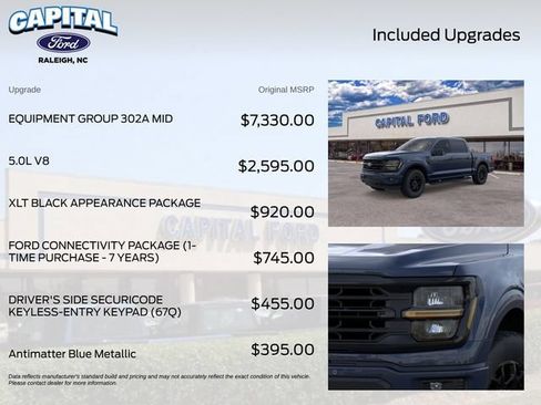 New 2026 Ford F150 XLT w/ Equipment Group 302A MID AWD/4WD image 5