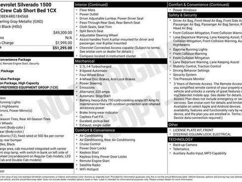 Used 2024 Chevrolet Silverado 1500 Custom image 2