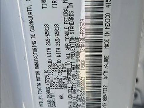 New 2025 Toyota Tacoma TRD Sport image 16