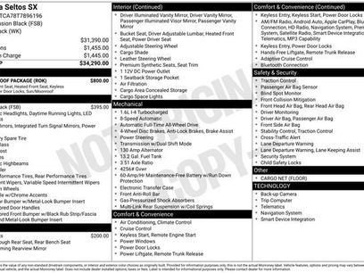New 2026 Kia Seltos SX w/ SX Sunroof Package