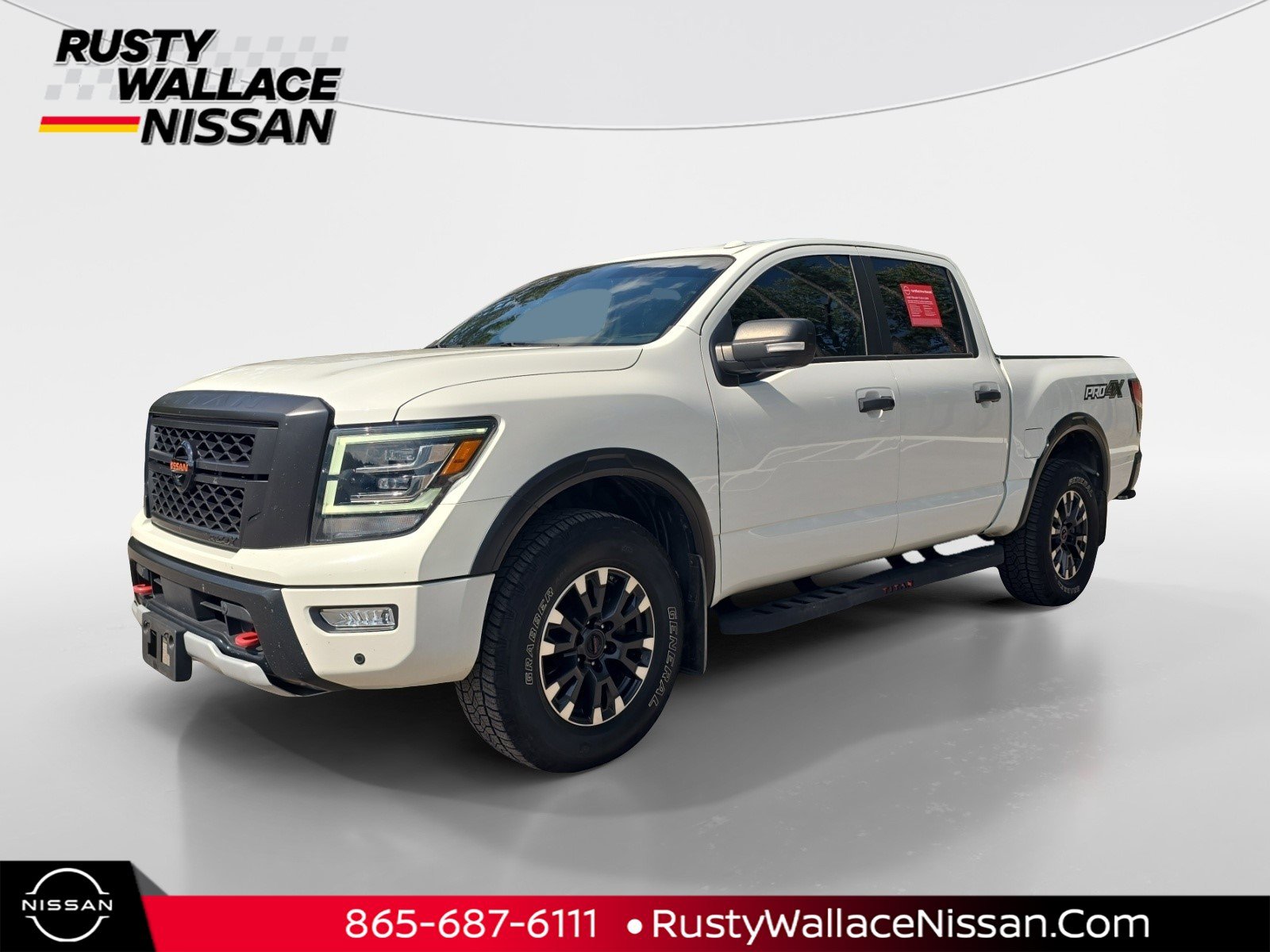 Certified 2021 Nissan Titan PRO-4X w/ Pro-4x Convenience Package AWD/4WD image 1