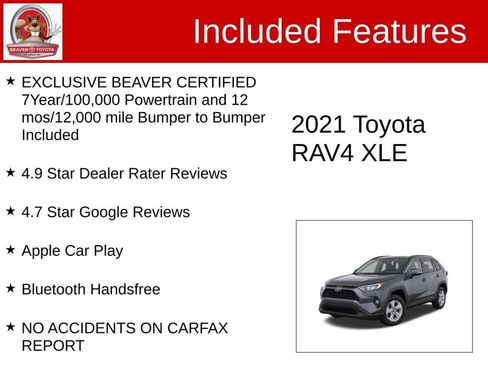 Used 2021 Toyota RAV4 XLE AWD/4WD image 4