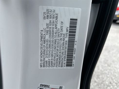 New 2026 Honda Odyssey EX-L image 27