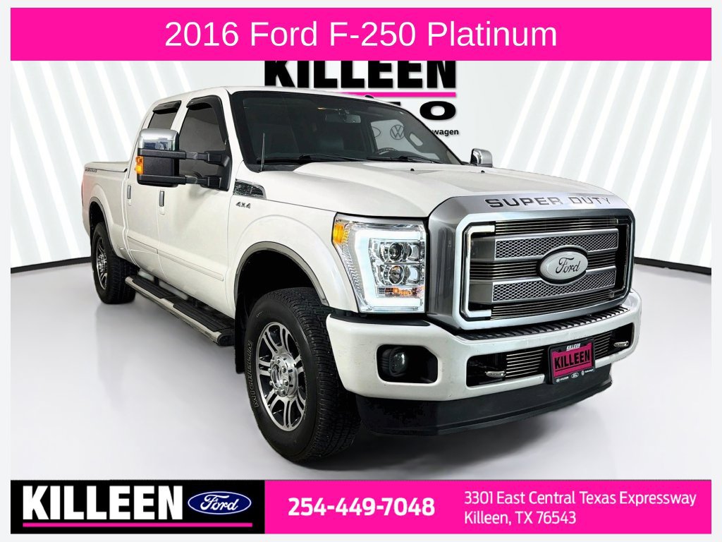 Used 2016 Ford F250 Platinum w/ FX4 Off-Road Package AWD/4WD image 1