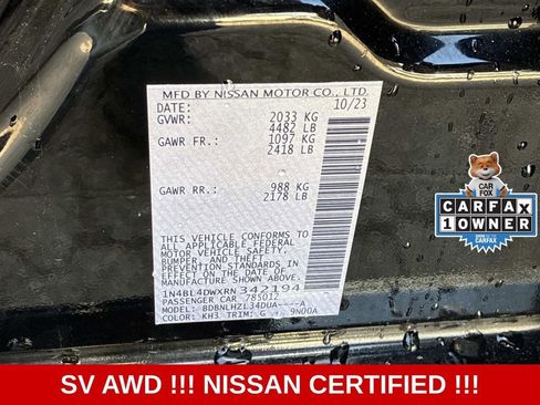 Certified 2024 Nissan Altima 2.5 SV AWD/4WD image 23
