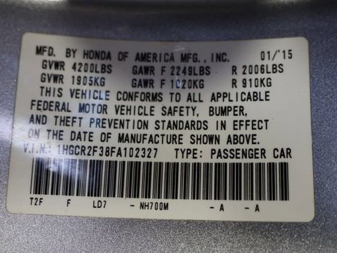 Used 2015 Honda Accord LX image 26