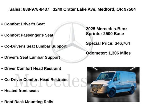 Used 2025 Mercedes-Benz Sprinter 2500 image 15