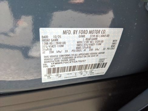 New 2026 Ford Explorer ST w/ Sun And Sound Package RWD image 36