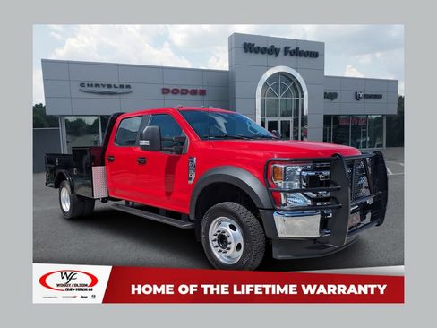 Used 2022 Ford F550 4x4 Crew Cab Super Duty w/ Power Equipment Group image 1