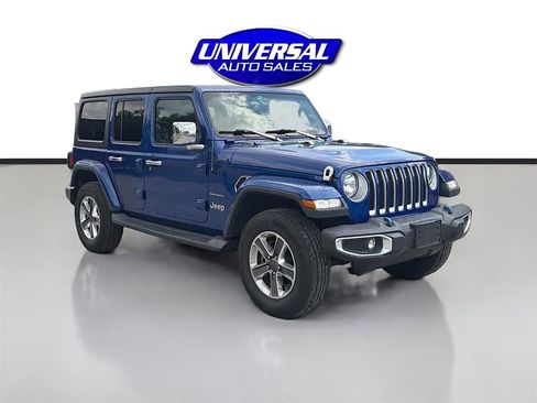 Used 2020 Jeep Wrangler Unlimited Sahara image 1