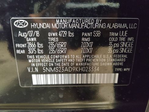 Used 2019 Hyundai Santa Fe SE image 33