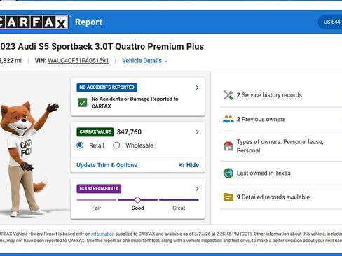Used 2023 Audi S5 Premium Plus w/ Premium Plus Package image 10