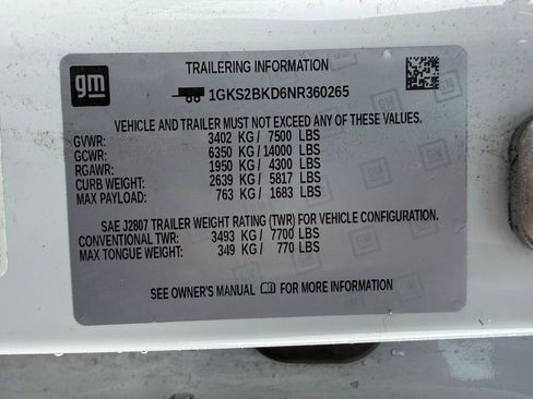 Used 2022 GMC Yukon SLT w/ SLT Premium Package image 34