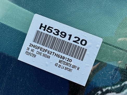 New 2026 Honda Civic Sport image 26