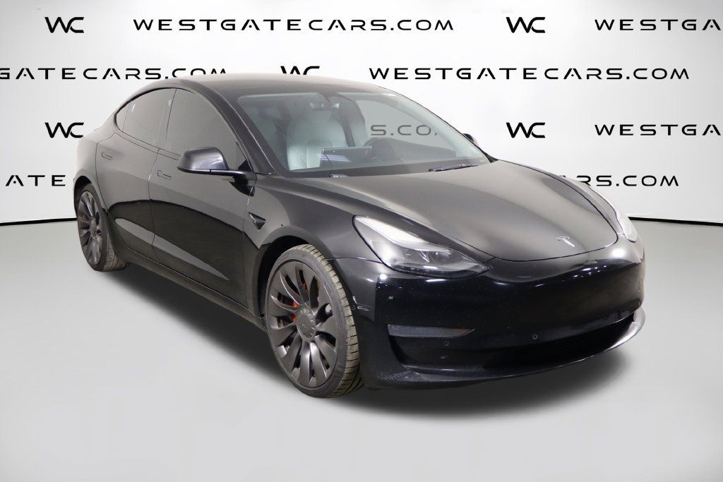 Used 2022 Tesla Model 3 Performance AWD/4WD image 45