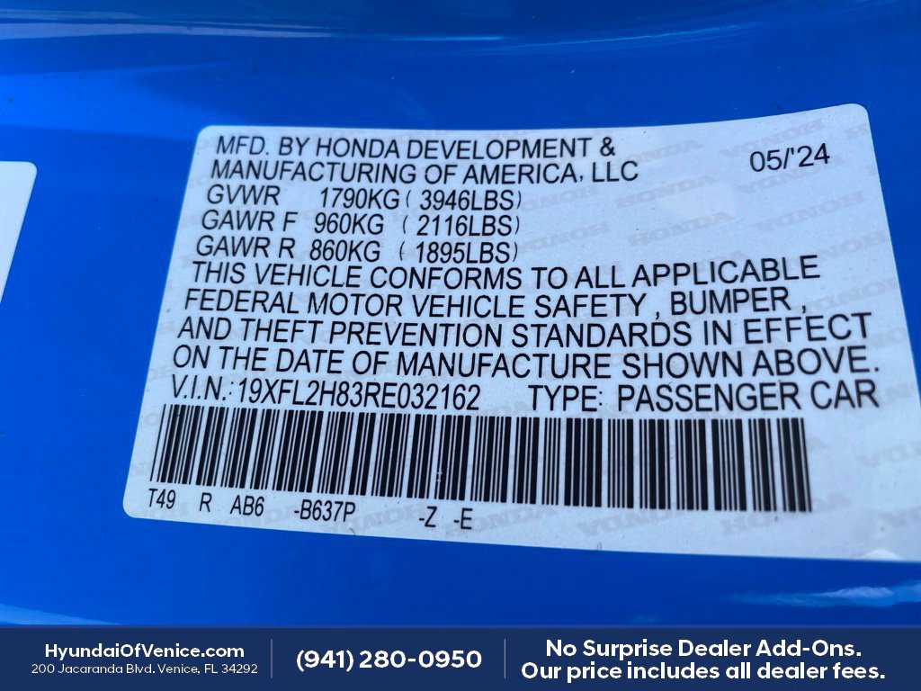 Used 2024 Honda Civic Sport image 22
