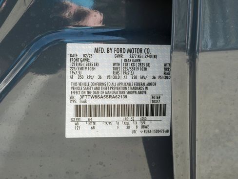 Used 2025 Ford Maverick Lariat w/ 4K Tow Package image 68