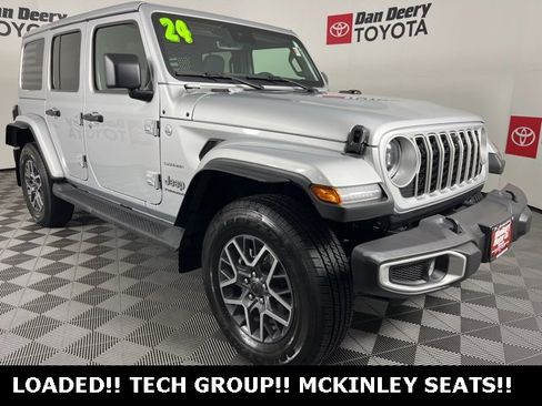 Used 2024 Jeep Wrangler Sahara w/ Technology Group image 1